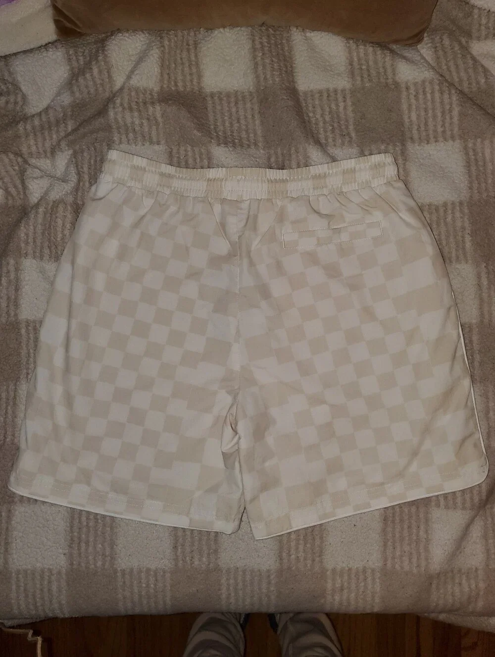 NWT LCKR Foot Locker Jasper Checkboard Print Swim Shorts